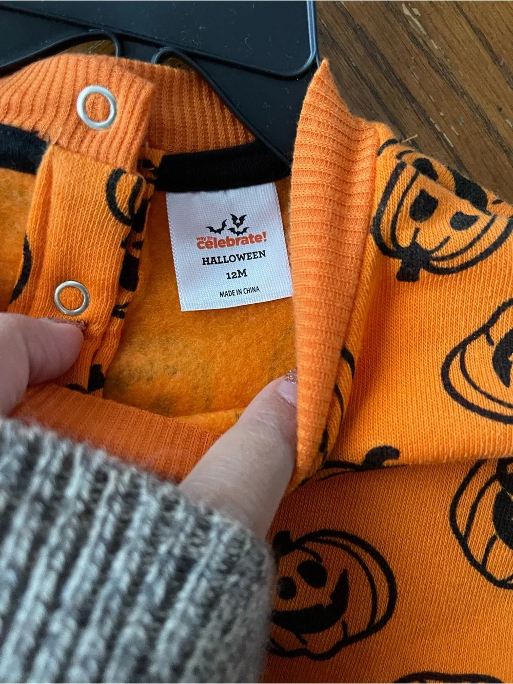 Way To Celebrate festive orange